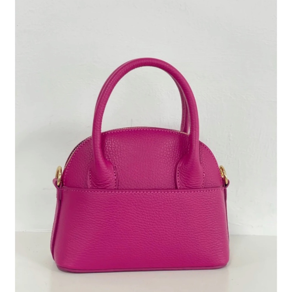 NWT Diva’s Bag Fuchsia leather crossbody bag